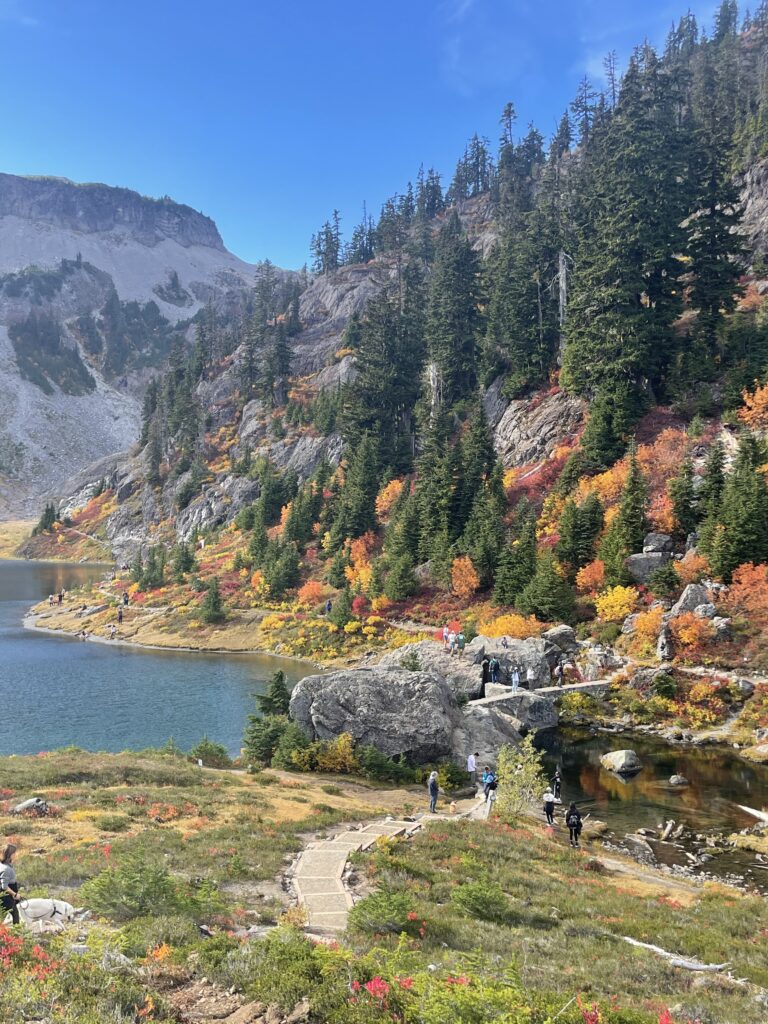 Loop lakes trail Cascades