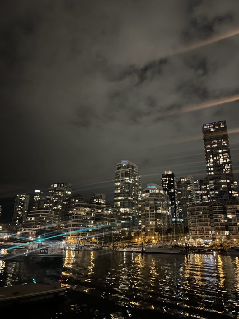 Vancouver by night