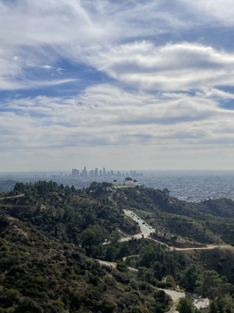 griffith observatory and LA